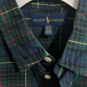 Ralph Lauren Boy’s XL Multicolor Plaid Shirt